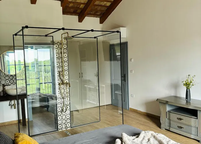 Francesca With Free Bikes And Heated Pool, Buje Villa *